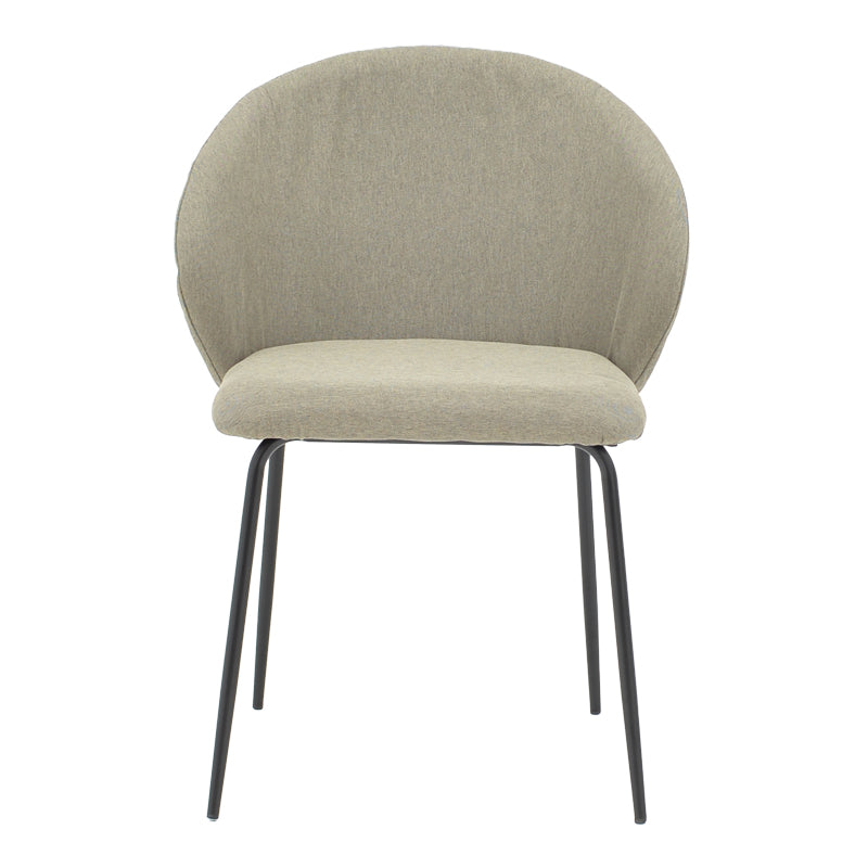 Scaun Olympian tesatura, Gri, 50x55x83 cm