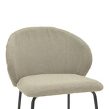 Scaun Olympian tesatura, Gri, 50x55x83 cm