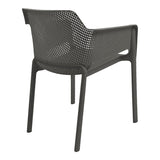 Scaun Oviez, antracit, 59x58x79 cm