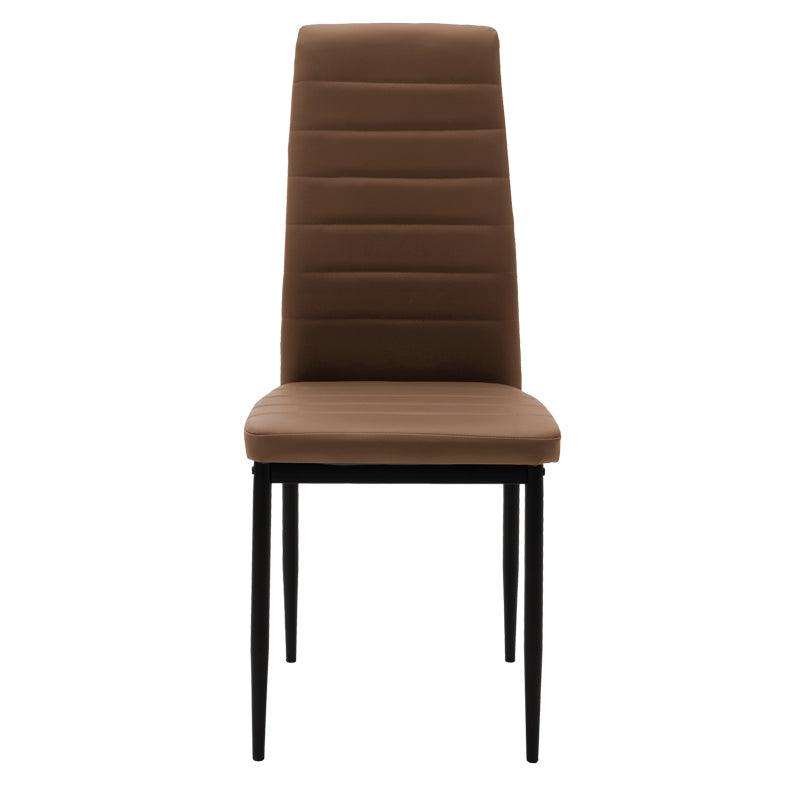 Scaun Parker, Alb - Bej, 42x48x98 cm - Bej