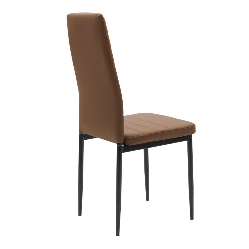 Scaun Parker, Alb - Bej, 42x48x98 cm - Bej