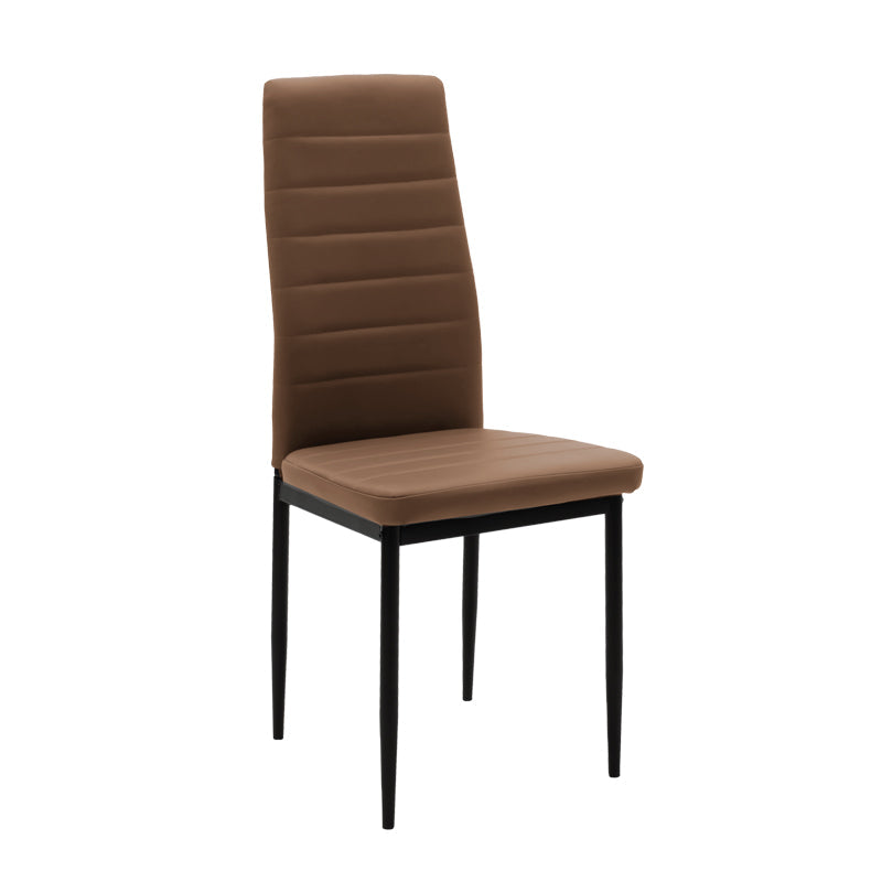 Scaun Parker, Alb - Bej, 42x48x98 cm - Bej