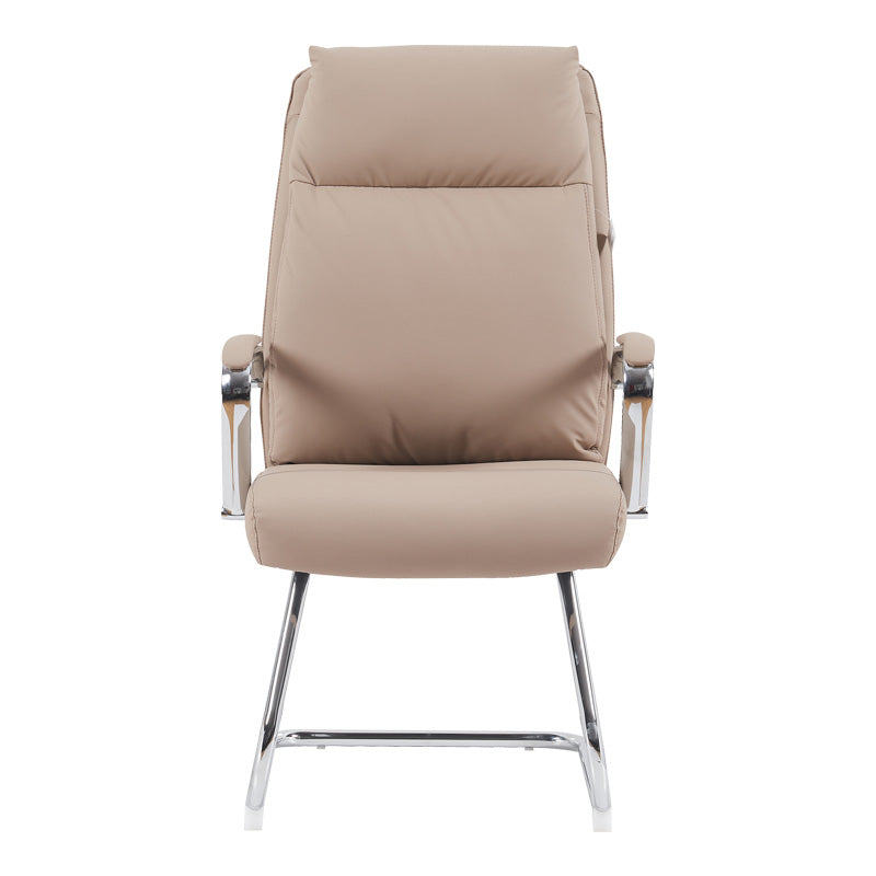 Scaun vizitator Siquel I, piele PU, 58x62x105 cm