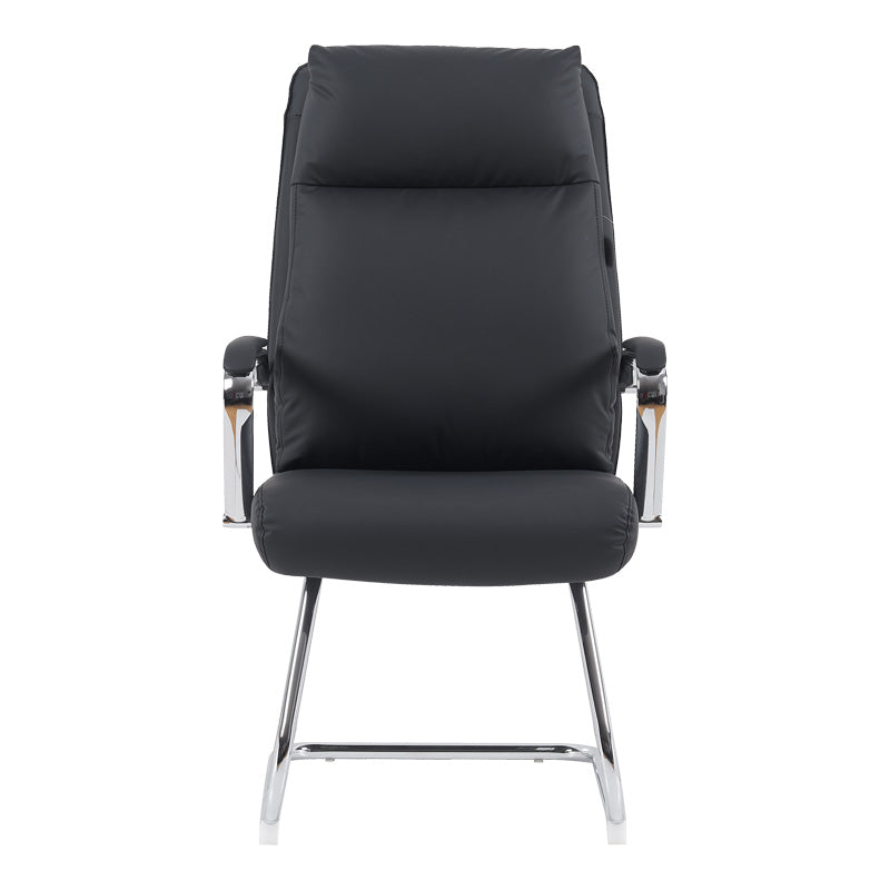 Scaun vizitator Siquel I, piele PU, 58x62x105 cm