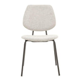 Scaun Pietro, Gri - Gri inchis, 50x53x83 cm - Gri