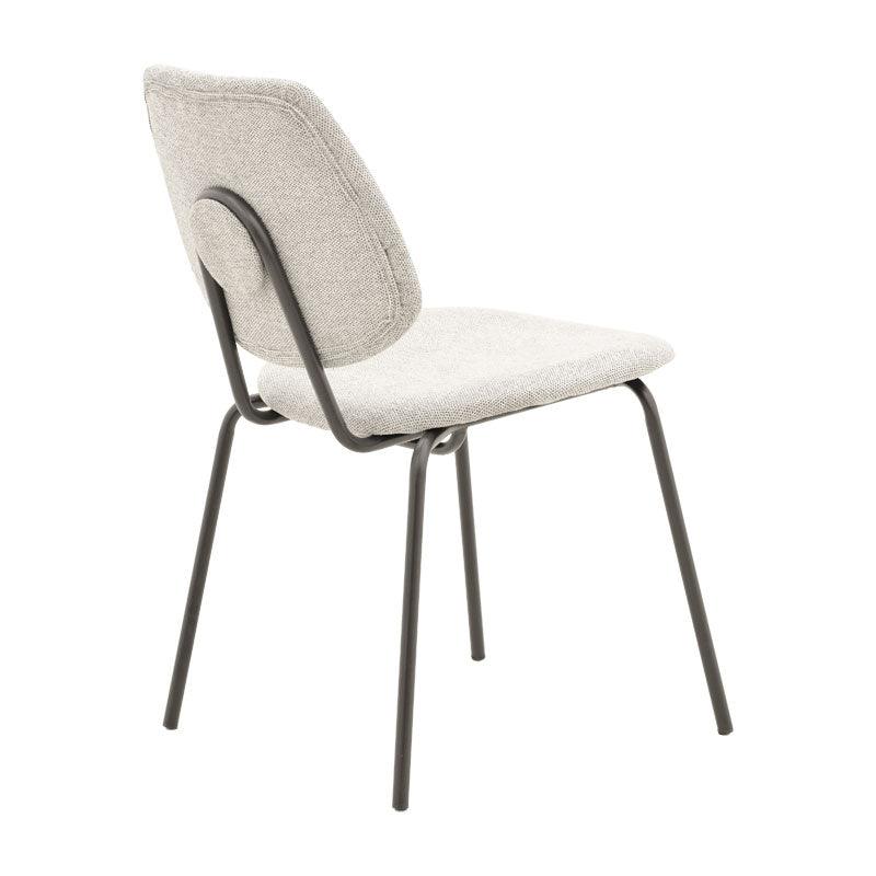 Scaun Pietro, Gri - Gri inchis, 50x53x83 cm - Gri