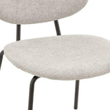 Scaun Pietro, Gri - Gri inchis, 50x53x83 cm - Gri