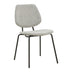 Scaun Pietro, Gri - Gri inchis, 50x53x83 cm - 264-000007
