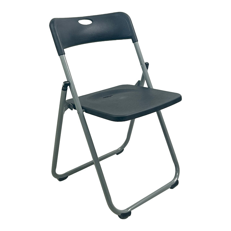 Scaun pliabil cu funcție Edison, Metal, Alb - Negru, 38x49x73 cm - Scaun pliabil cu funcție Edison, Metal, Alb - Negru, 38x49x73 cm