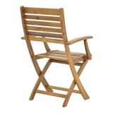 Scaun pliabil de gradina Gorpo, Maro, 57x59x93 cm