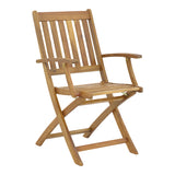 Scaun pliabil de gradina Mobie, Maro, 56x61x89 cm