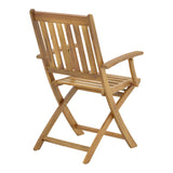 Scaun pliabil de gradina Mobie, Maro, 56x61x89 cm
