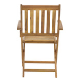 Scaun pliabil de gradina Mobie, Maro, 56x61x89 cm