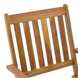 Scaun pliabil de gradina Mobie, Maro, 56x61x89 cm