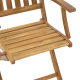 Scaun pliabil de gradina Mobie, Maro, 56x61x89 cm