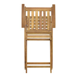 Scaun pliabil de gradina Mobie, Maro, 56x61x89 cm