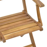 Scaun pliabil de gradina Recofly, Maro, 52x53x85 cm