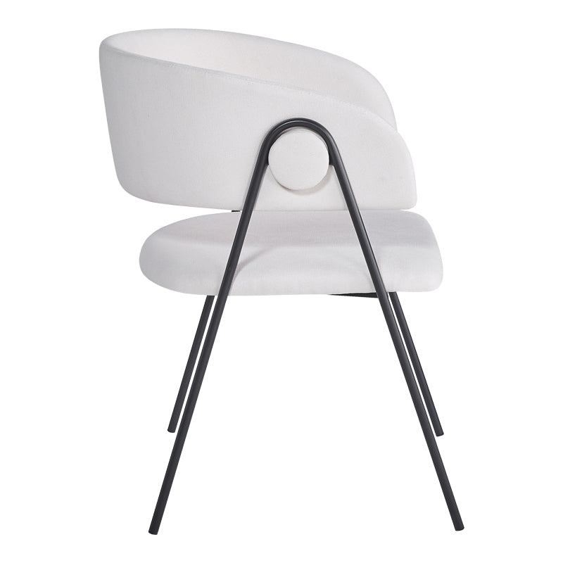 Scaun Rachele cu funcție confort, Antracit - Bej, Picioare Metalice, Negre, 52x65x79 cm - Bej