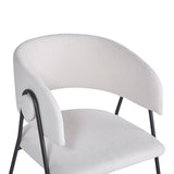 Scaun Rachele cu funcție confort, Antracit - Bej, Picioare Metalice, Negre, 52x65x79 cm - Bej