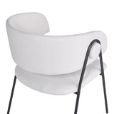Scaun Rachele cu funcție confort, Antracit - Bej, Picioare Metalice, Negre, 52x65x79 cm - Bej