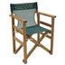 Scaun regizor Retto, lemn masiv de fag, finisaj, nuc, 61x51x86 cm