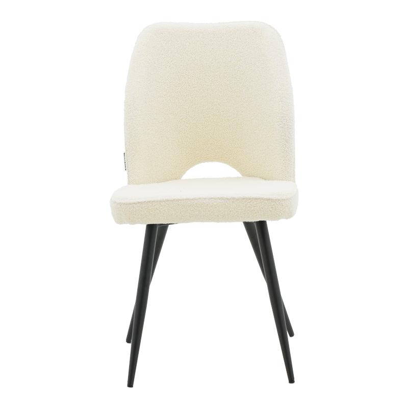 Scaun Renish, Negru - Gri, 61x47x91 cm - Negru
