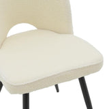 Scaun Renish, Negru - Gri, 61x47x91 cm - Negru