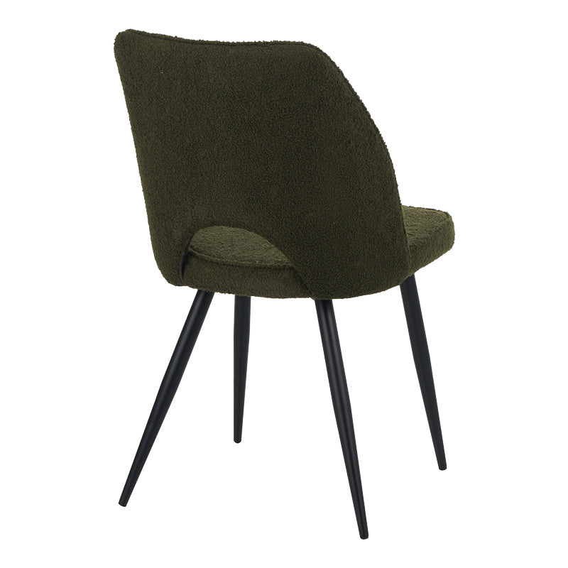 Scaun Renish, verde inchis, 61x47x92 cm, imagine suplimentara