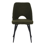 Scaun Renish, verde inchis, 61x47x92 cm