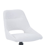 Scaun rotativ Luciano I, Textil, Bej, 52x54x85 cm