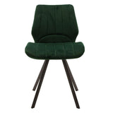 Scaun Sabia, Verde inchis, 58x46x80 cm