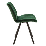 Scaun Sabia, Verde inchis, 58x46x80 cm