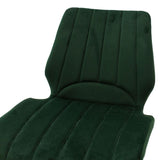 Scaun Sabia, Verde inchis, 58x46x80 cm