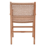 Scaun Sponze lemn de tec, Natur, 54x60x86 cm