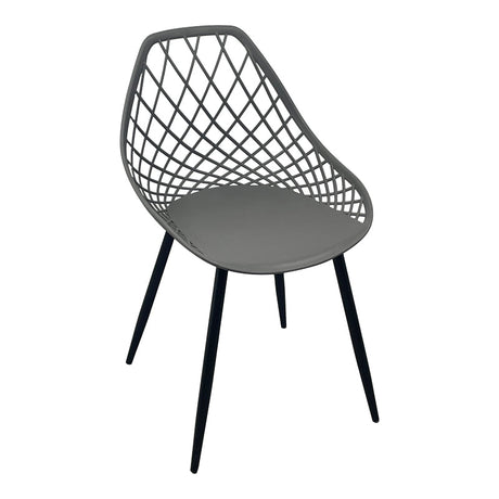 Scaun Suan, Metal, 49x51x86 cm