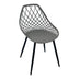 Scaun Suan, Metal, 49x51x86 cm - 270-000075
