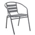 Scaun Tade metal, 58x54x73 cm