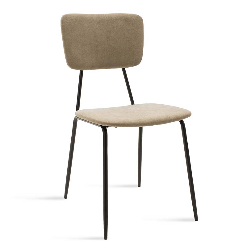 Scaun Tania, stofa si metal, 43x53x84 cm - Scaun Tania, stofa si metal, 43x53x84 cm