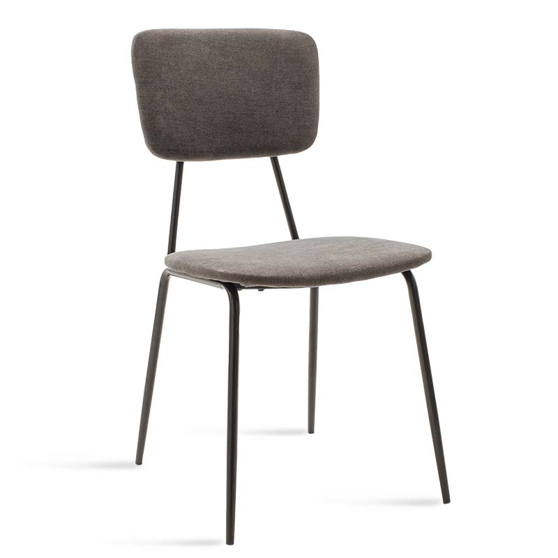 Scaun Tania, stofa si metal, 43x53x84 cm - Scaun Tania, stofa si metal, 43x53x84 cm - 096-000009