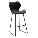 Scaun Theo metalic, 51x48x103 cm