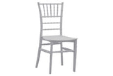 Scaun Tiffany, Alb, 40x86x43 cm