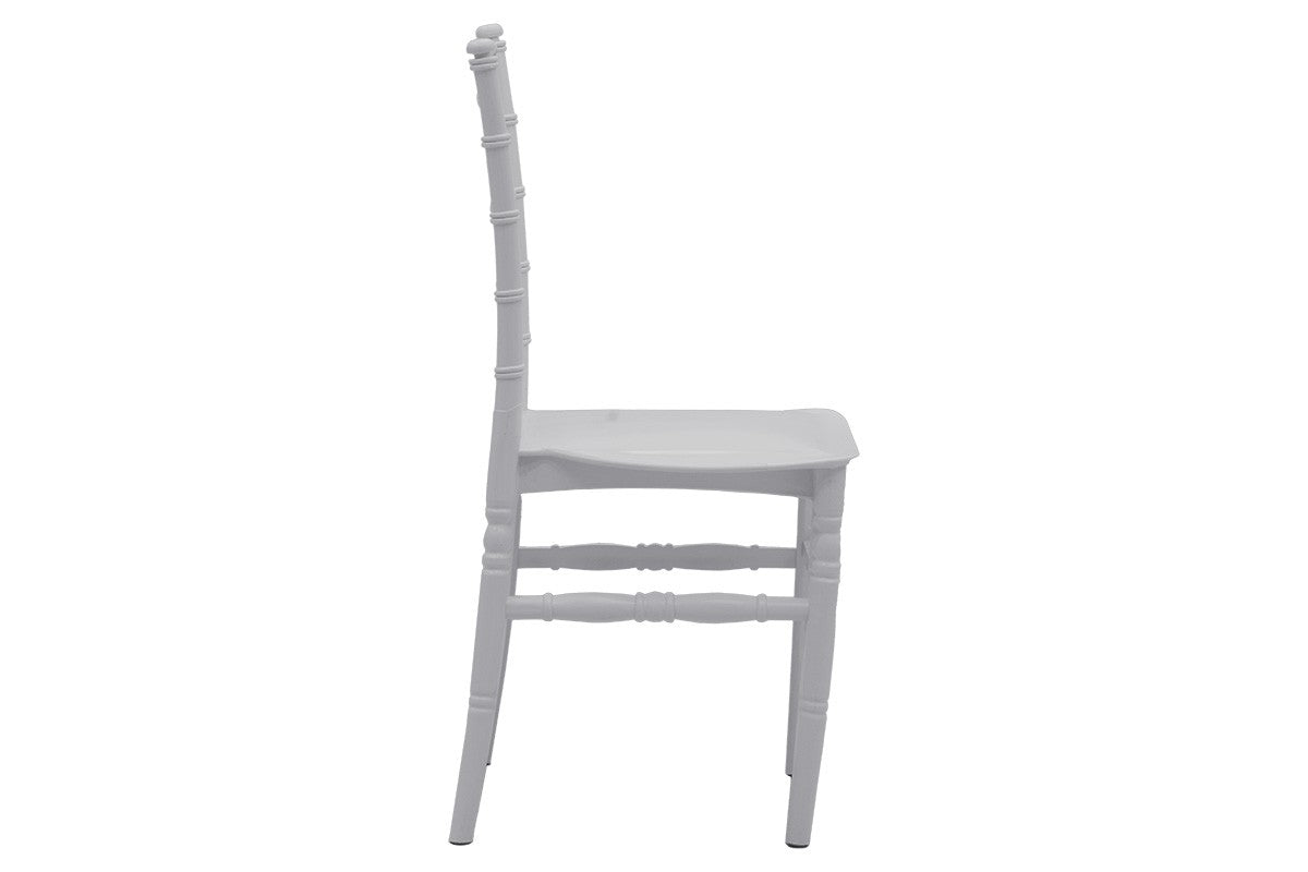 Scaun Tiffany, Alb, 40x86x43 cm, foto produs