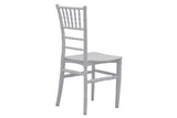 Scaun Tiffany, Alb, 40x86x43 cm