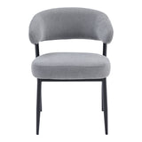 Scaun Timur, Placaj, 61x55x78 cm - Gri