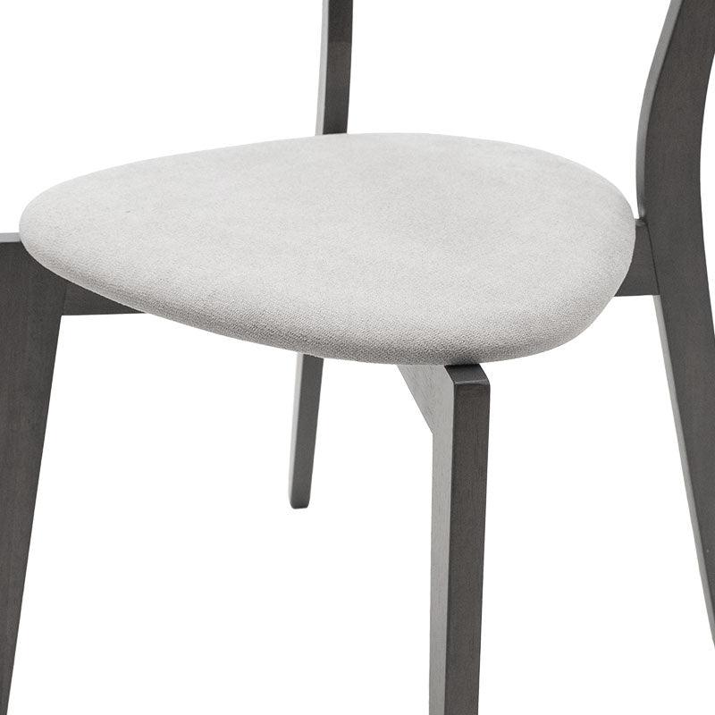 Scaun Toto, Gri - Nuc, 50x50x85 cm - Gri