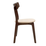 Scaun Toto, Gri - Nuc, 50x50x85 cm - Nuc