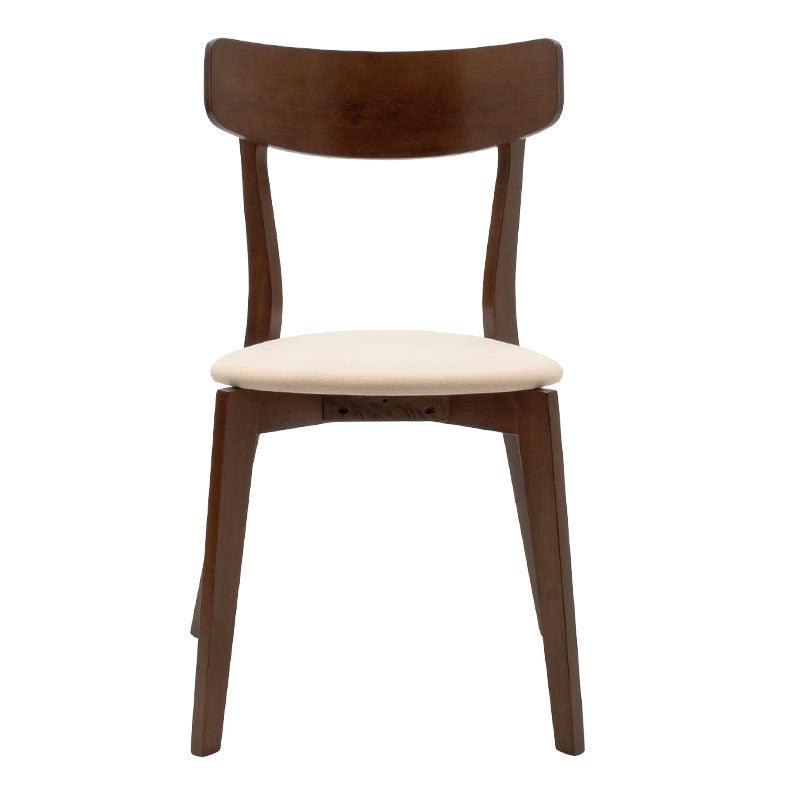 Scaun Toto, Gri - Nuc, 50x50x85 cm - Nuc