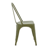 Scaun Utopia, metal, 44x44x85 cm - Verde