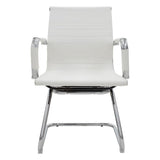 Scaun Valter PU 55x52x95cm - Alb