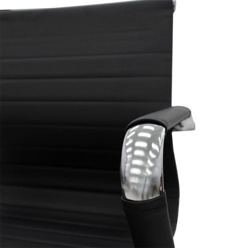 Scaun Valter PU 55x52x95cm - Negru